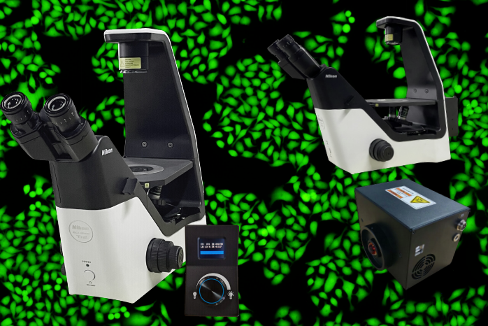 Nikon ECLIPSE Ts2 倒置六孔 LED 荧光附件 AIFL-UBG-5A-TS2